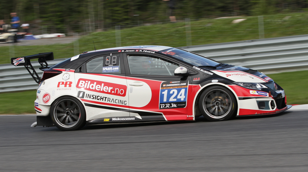 Insight Racings hurtige Honda
(Foto: Motorsporten.dk)